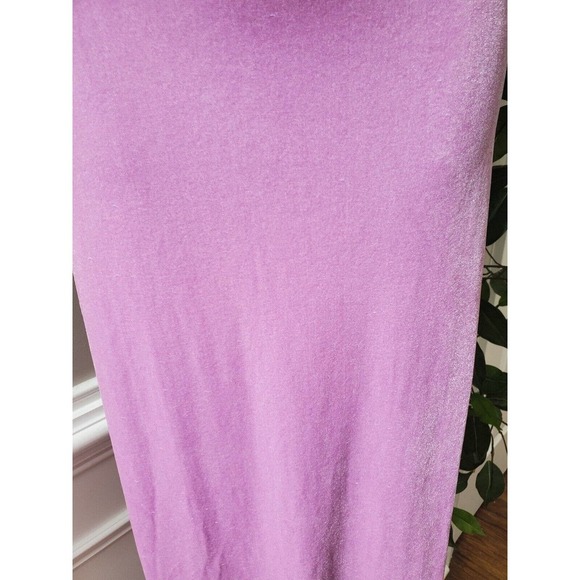 Fashion Nova Women Purple Polyester Halter Neck Sleeveless Velvet Maxi Dress XL - Picture 4 of 16